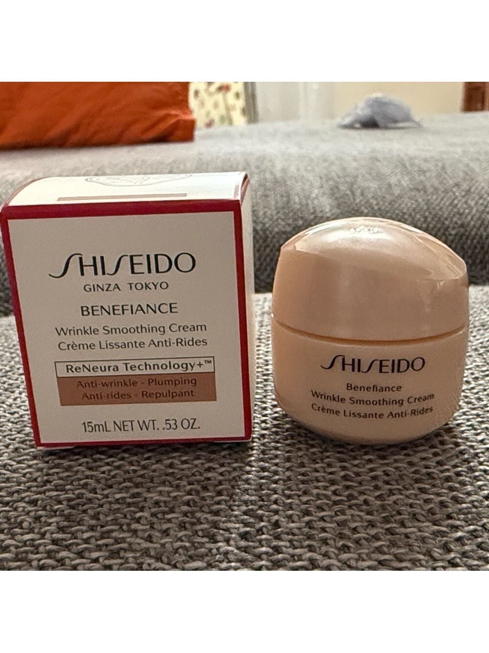 Shiseido Benefiance Wrinkle Eye Cream Eye Mask Cream Miniatures Set Makeup Pouch - Picture 5 of 15